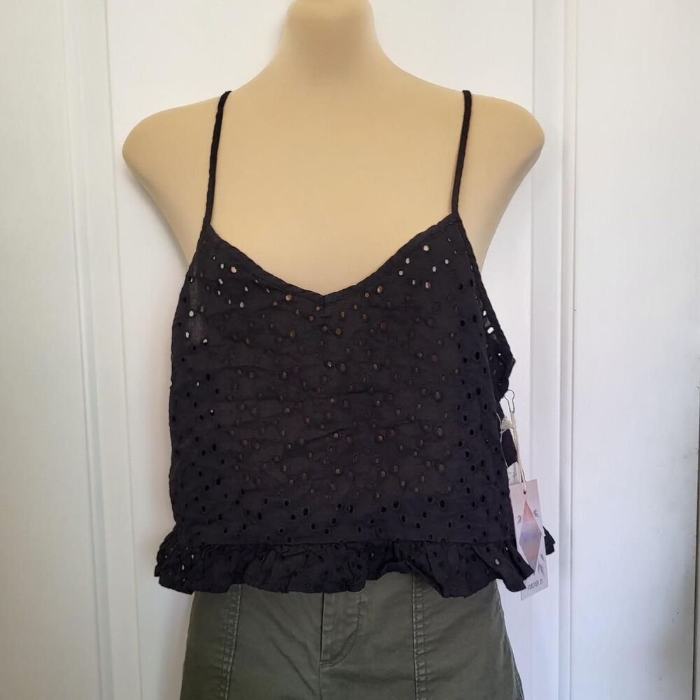 Forever-21 Women's Black Cami